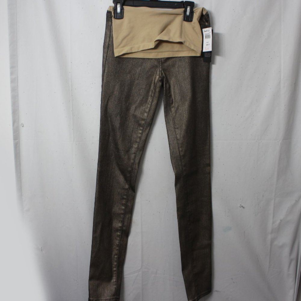 NWT J Brand Gold Rush Maternity Super Skinny Jeans Size 27